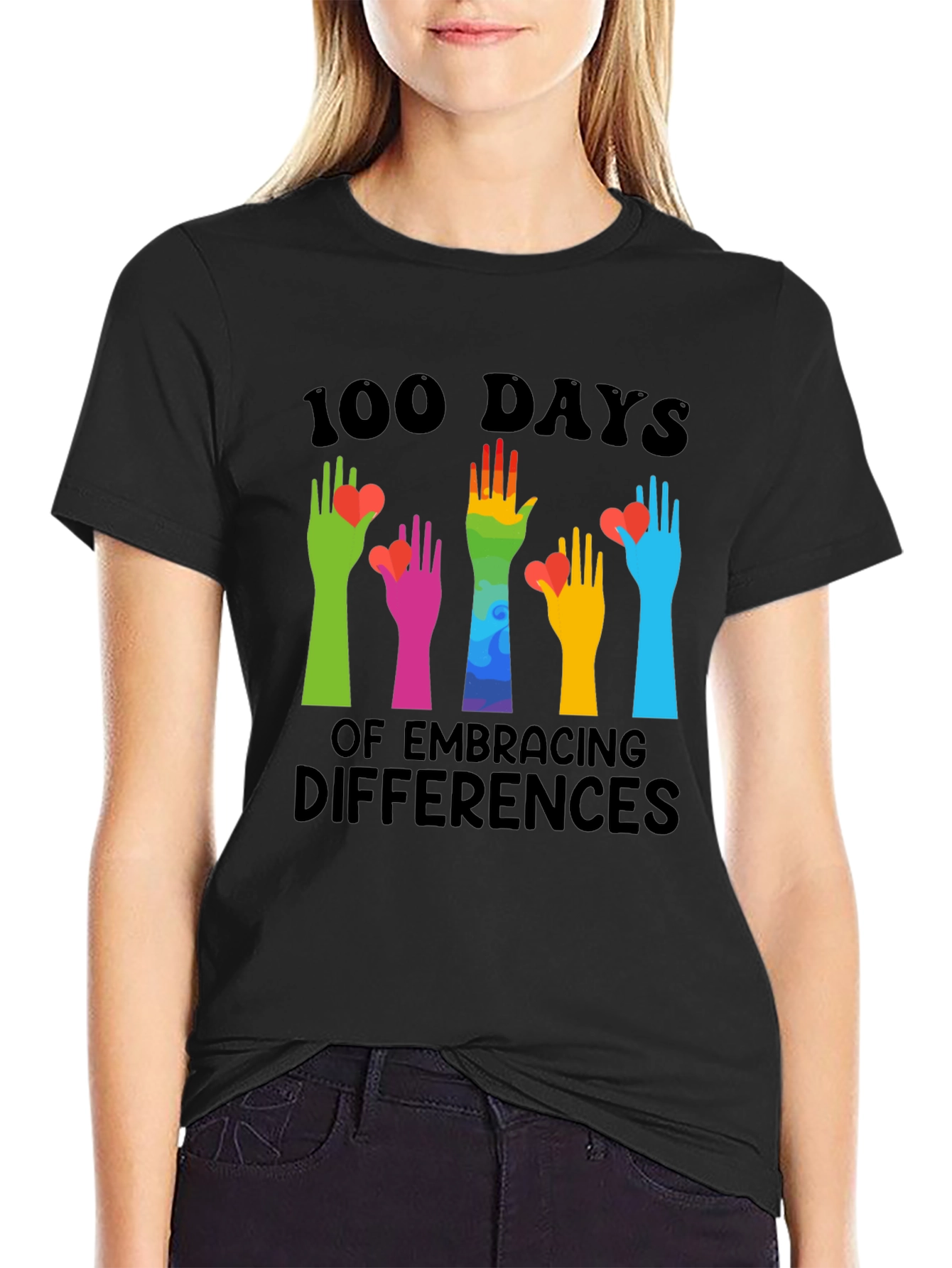 100 Days of Embracing Differences T-Shirt