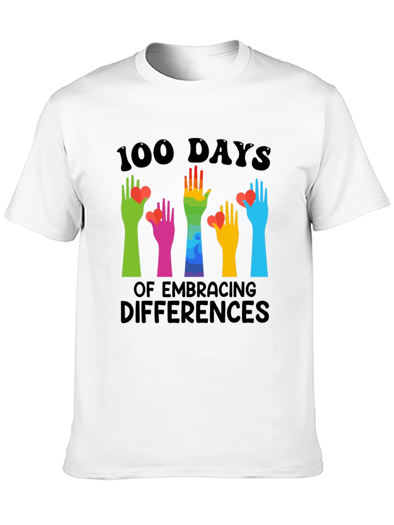 100 Days of Embracing Differences T-Shirt