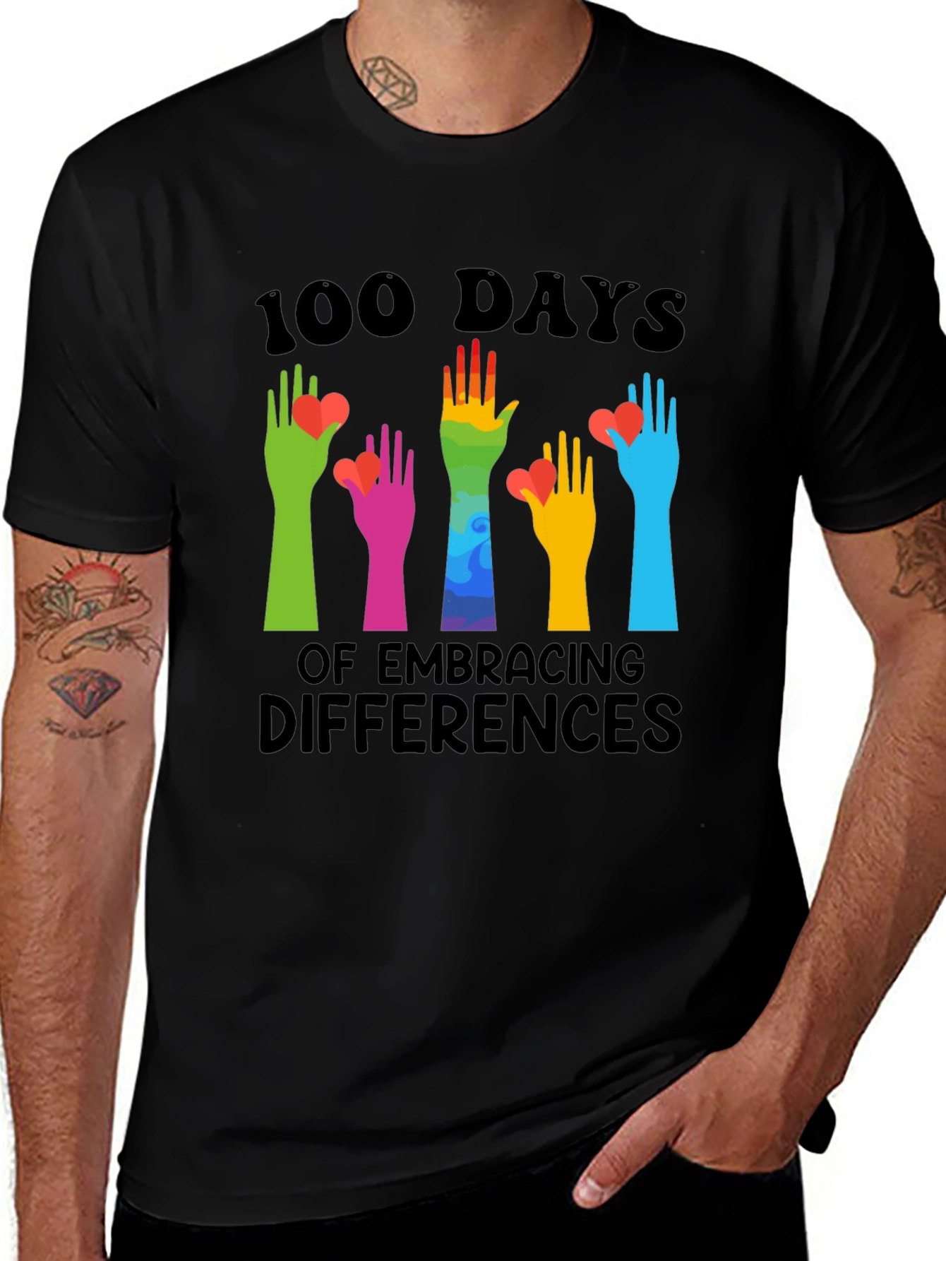 100 Days of Embracing Differences T-Shirt
