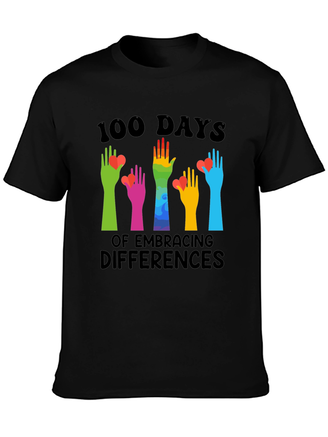 100 Days of Embracing Differences T-Shirt