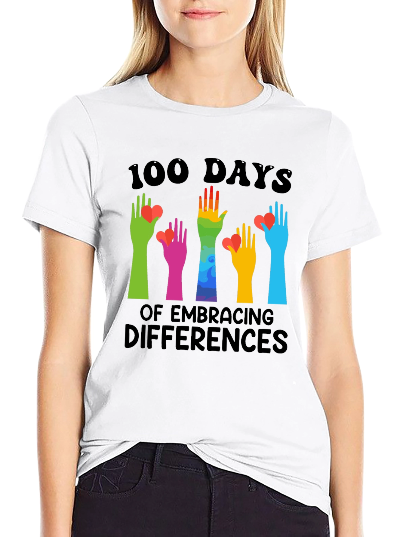 100 Days of Embracing Differences T-Shirt
