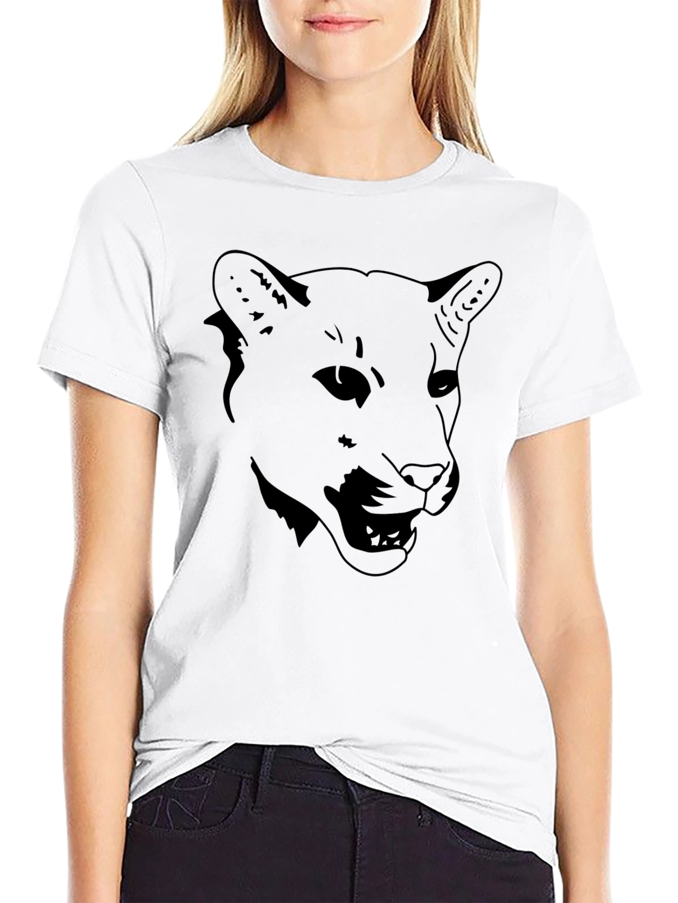 Black Puma Graphic T-Shirt