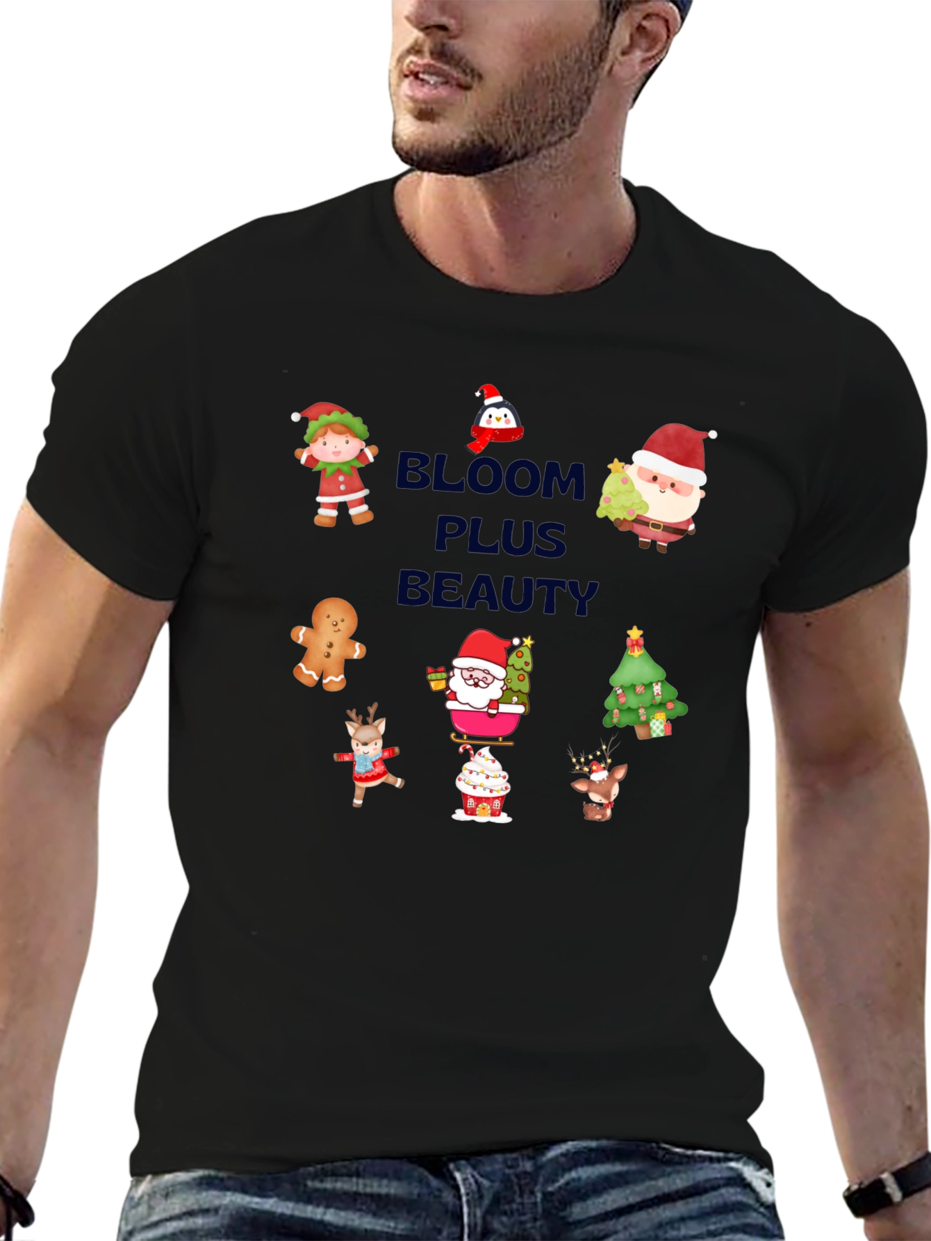 Christmas Theme Graphic Tee