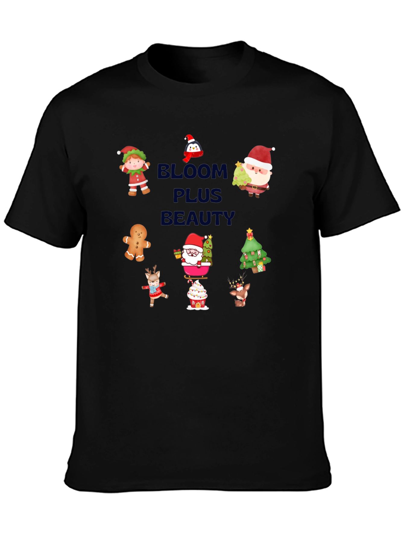 Christmas Theme Graphic Tee
