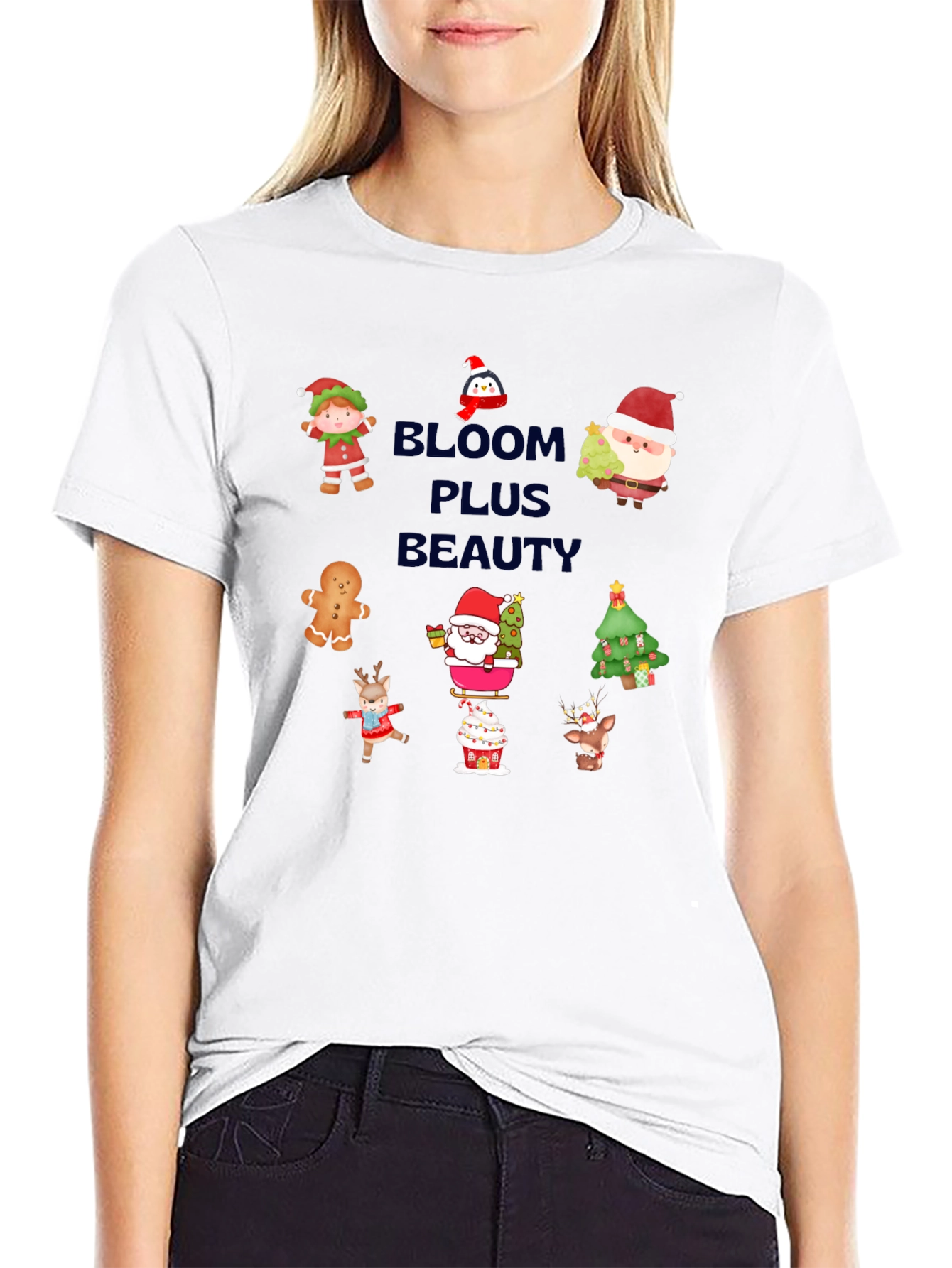 Christmas Theme Graphic Tee