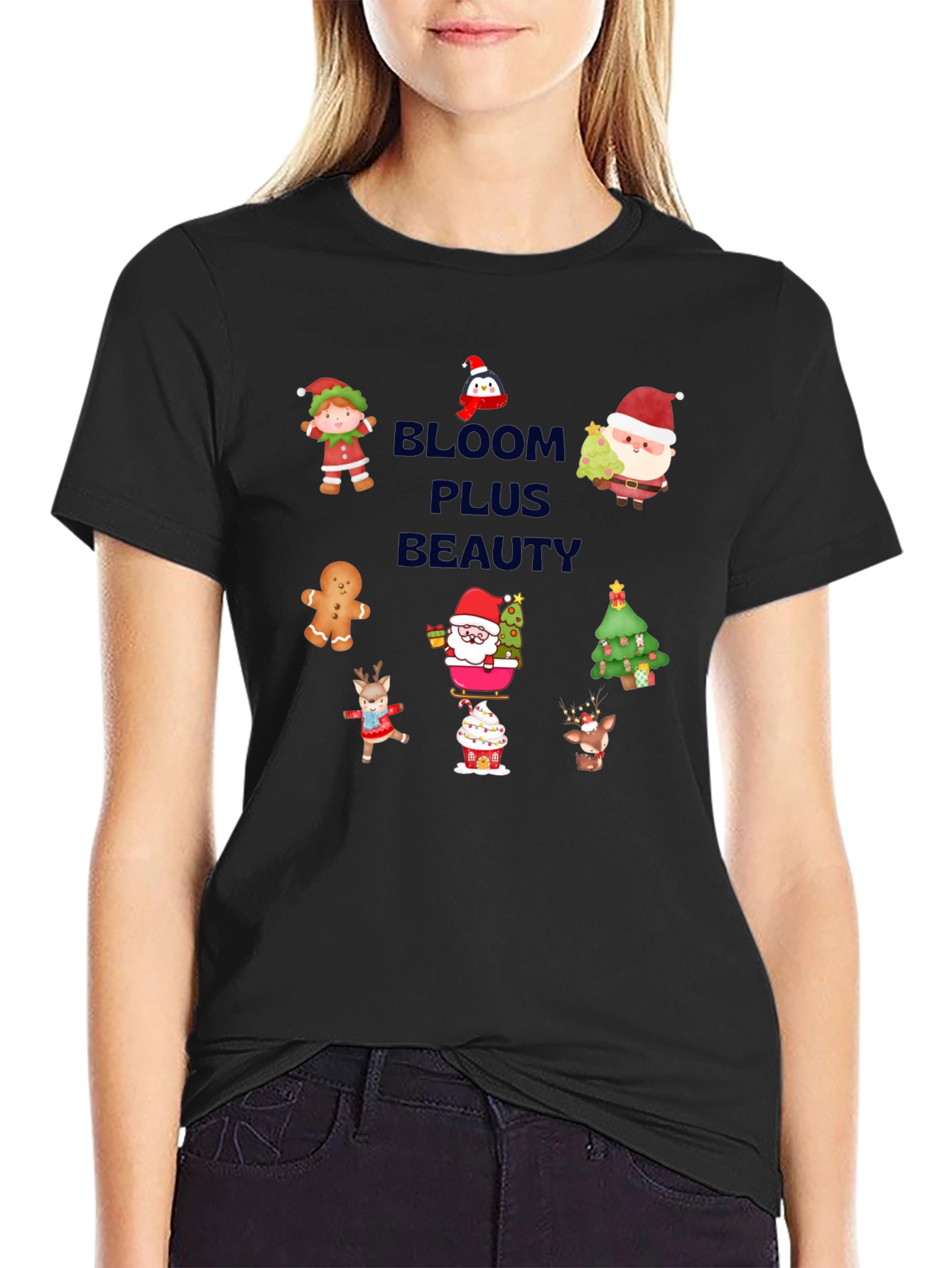 Christmas Theme Graphic Tee