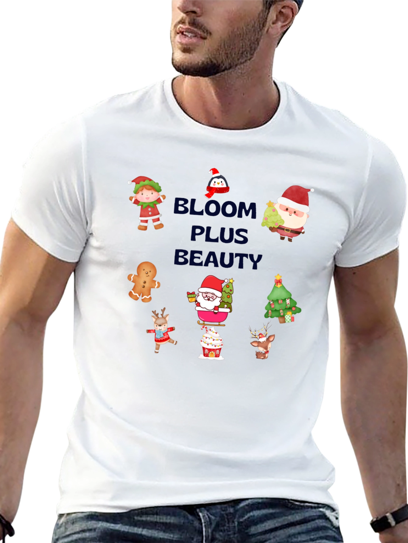 Christmas Theme Graphic Tee