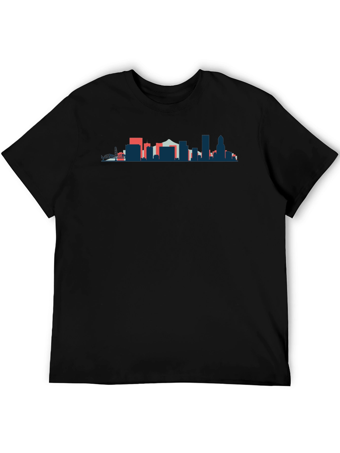 City Skyline Graphic T-Shirt - Stylish Urban Design