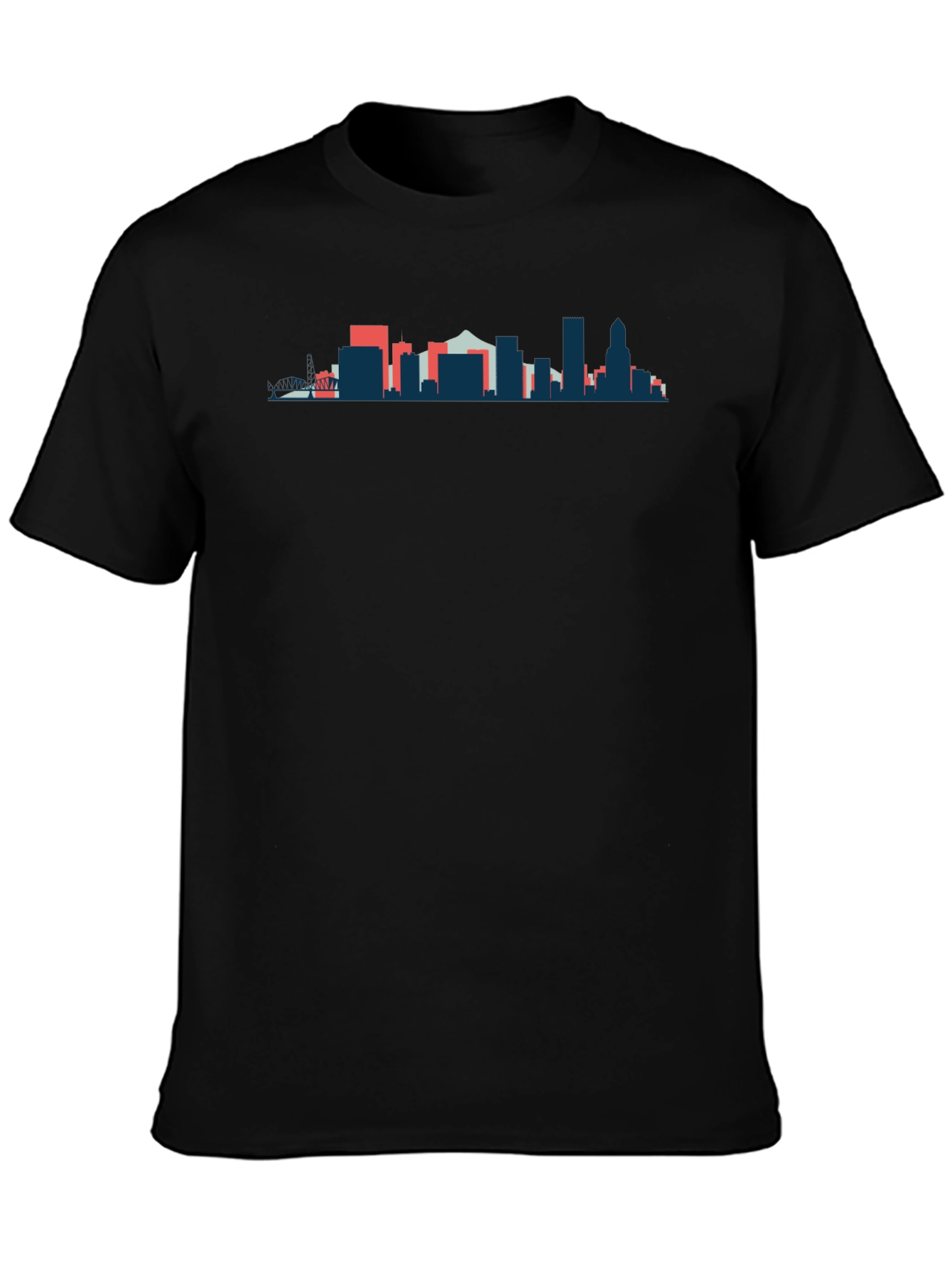 City Skyline Graphic T-Shirt - Stylish Urban Design