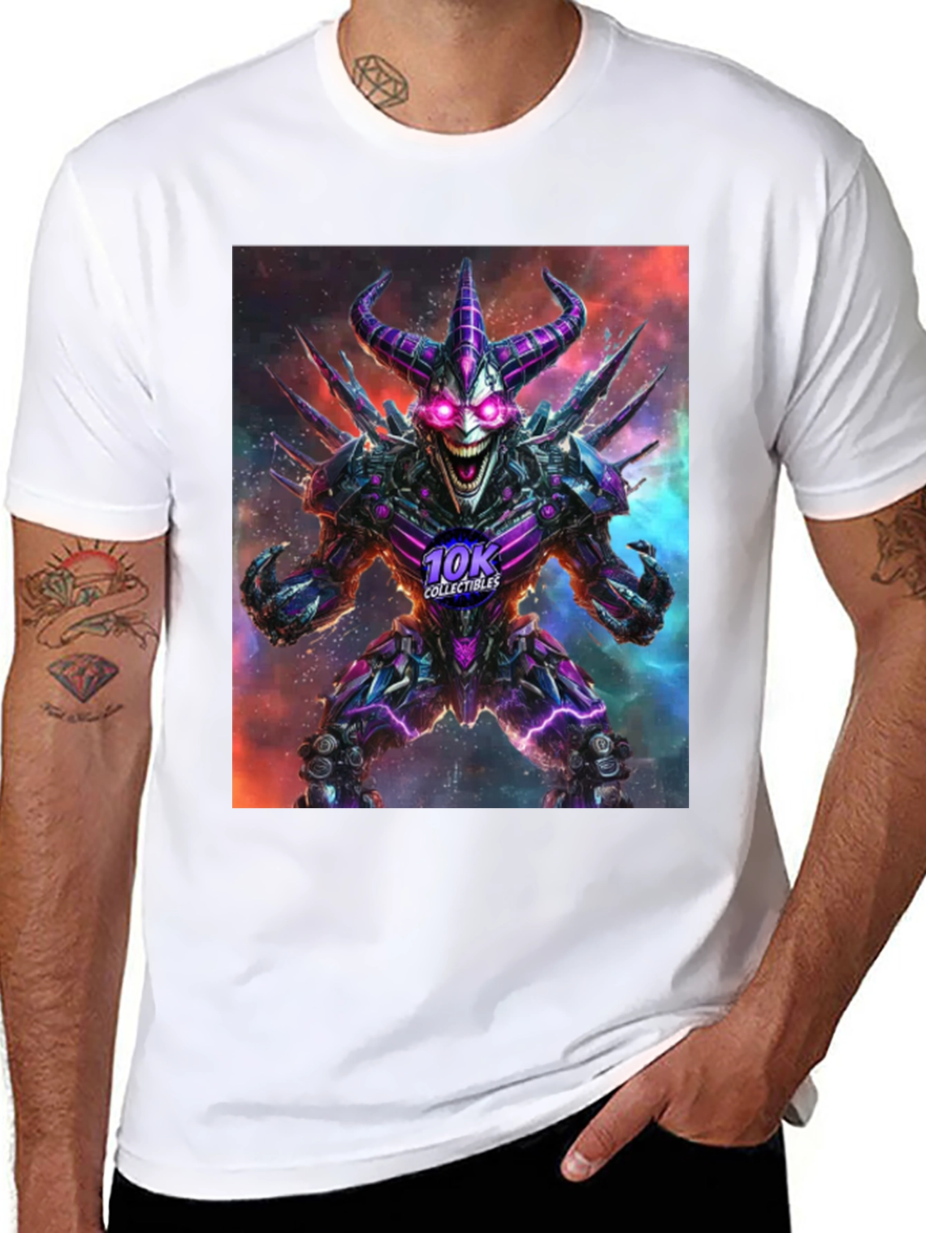Robot Joker Graphic T-Shirt - 10K Collectibles