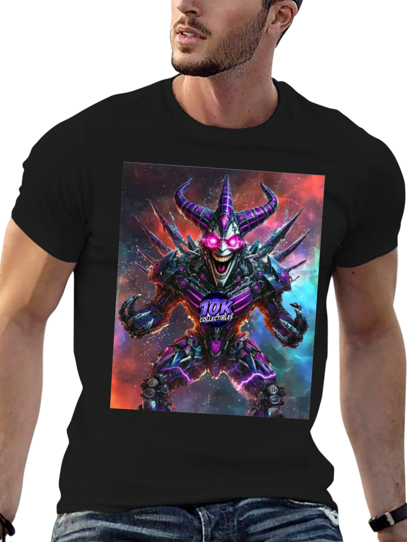 Robot Joker Graphic T-Shirt - 10K Collectibles