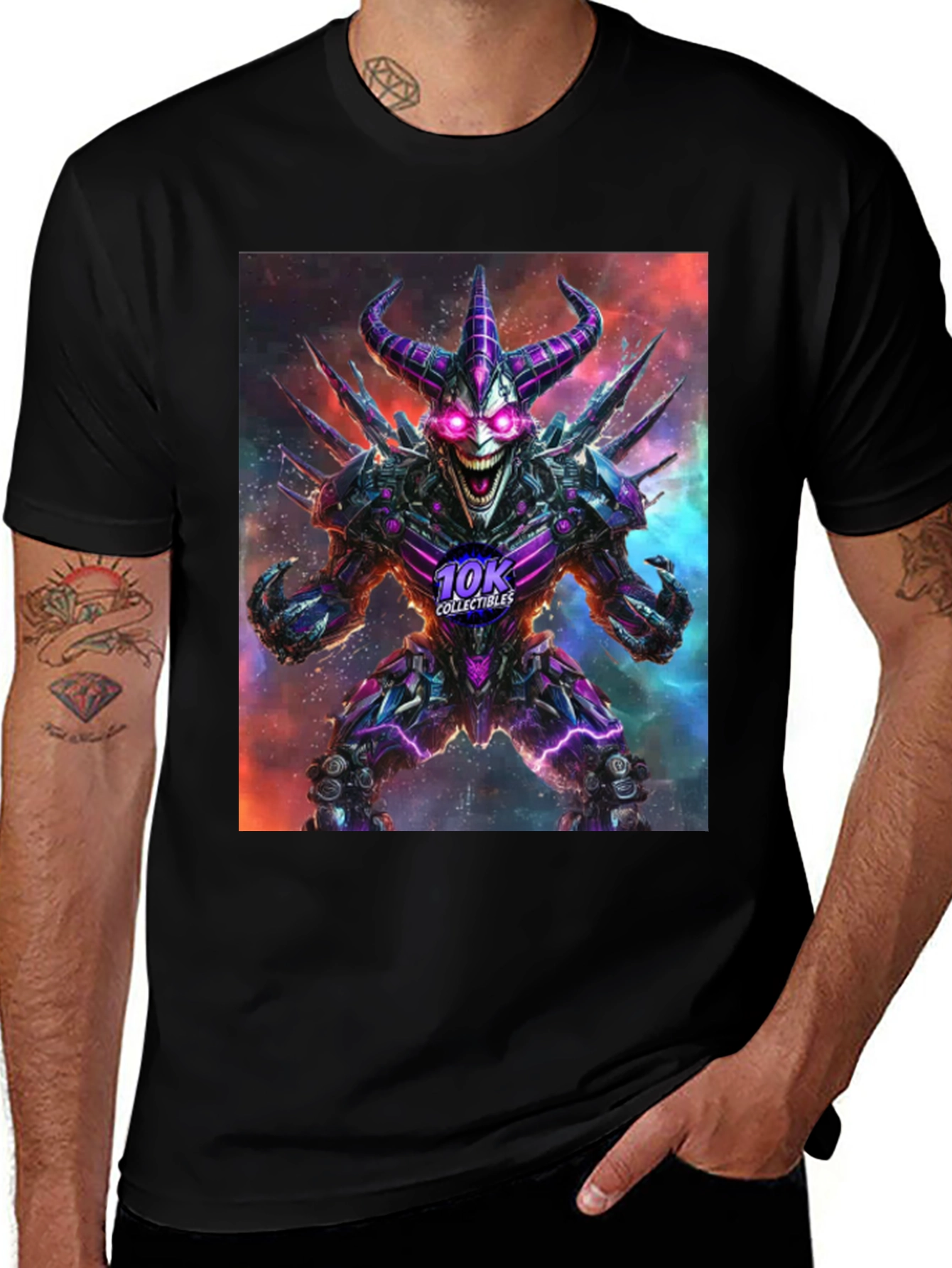 Robot Joker Graphic T-Shirt - 10K Collectibles