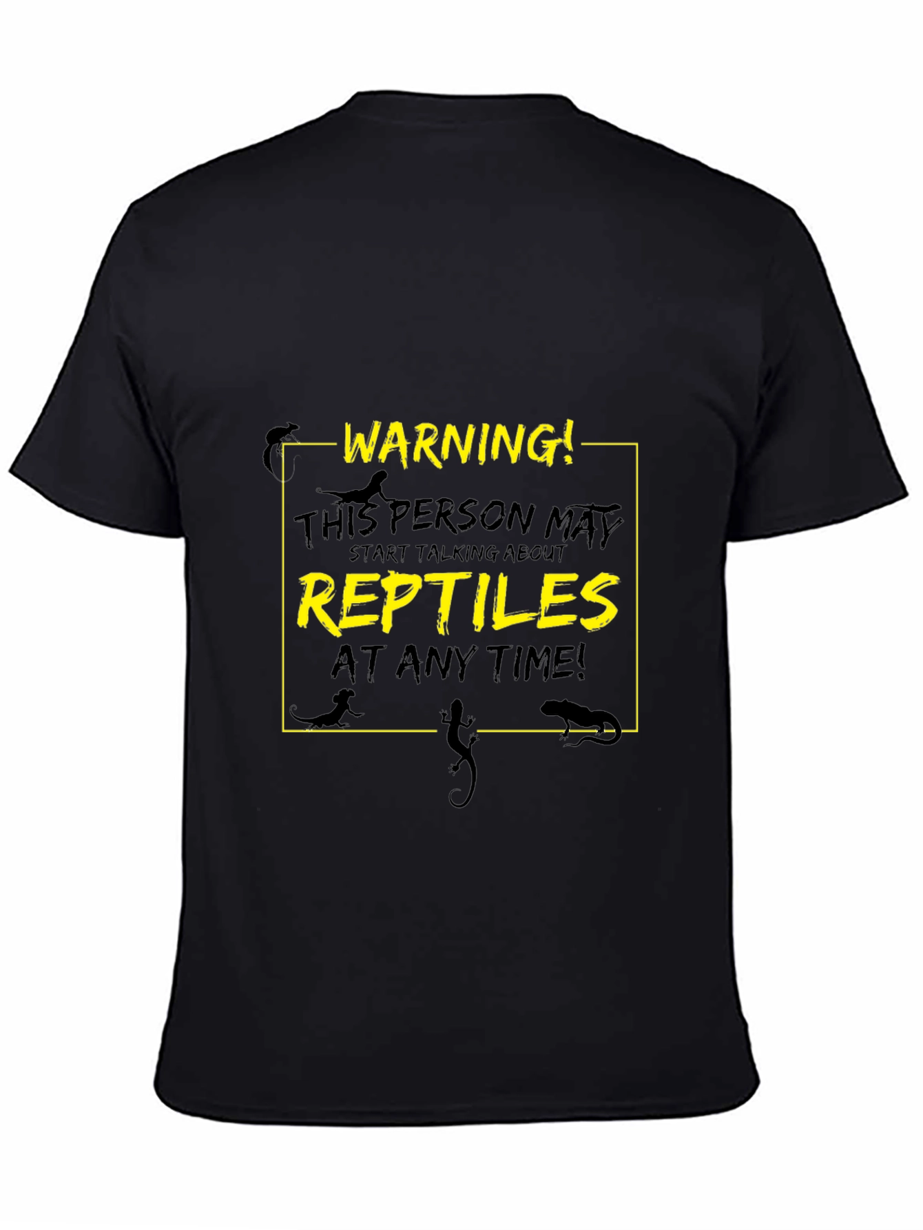 Reptile Lover Warning T-Shirt