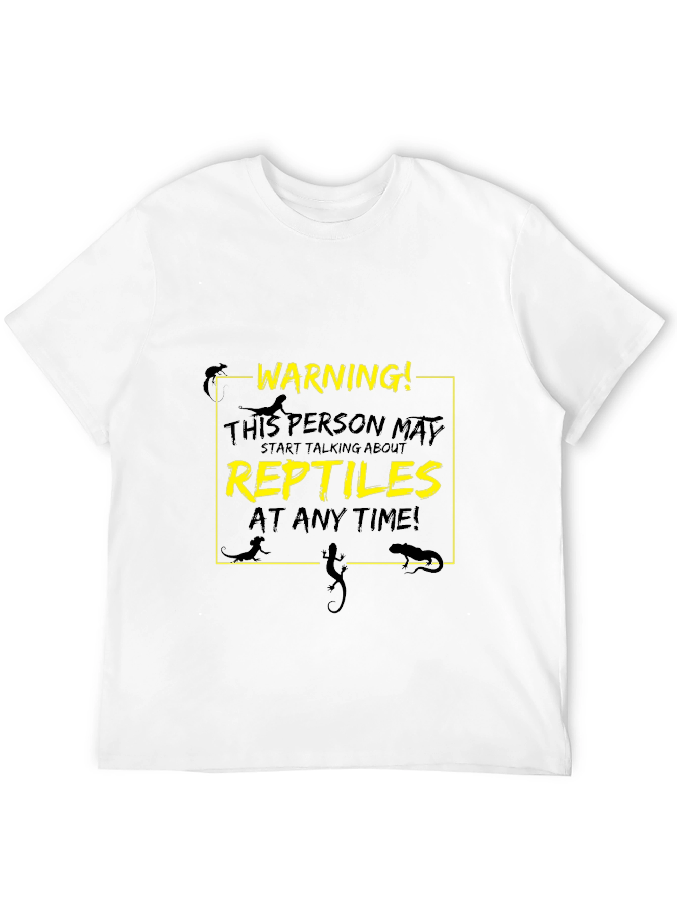 Reptile Lover Warning T-Shirt