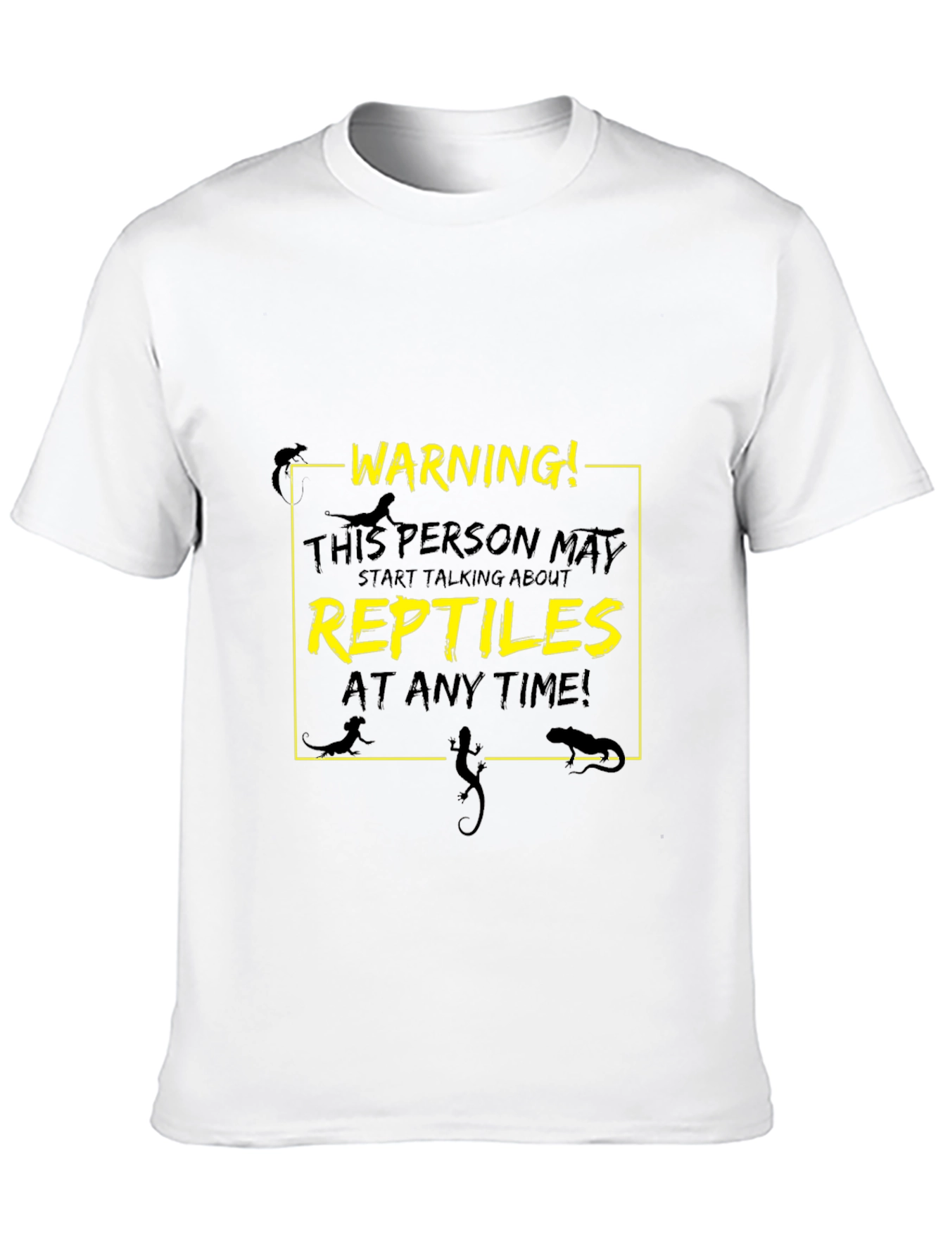 Reptile Lover Warning T-Shirt