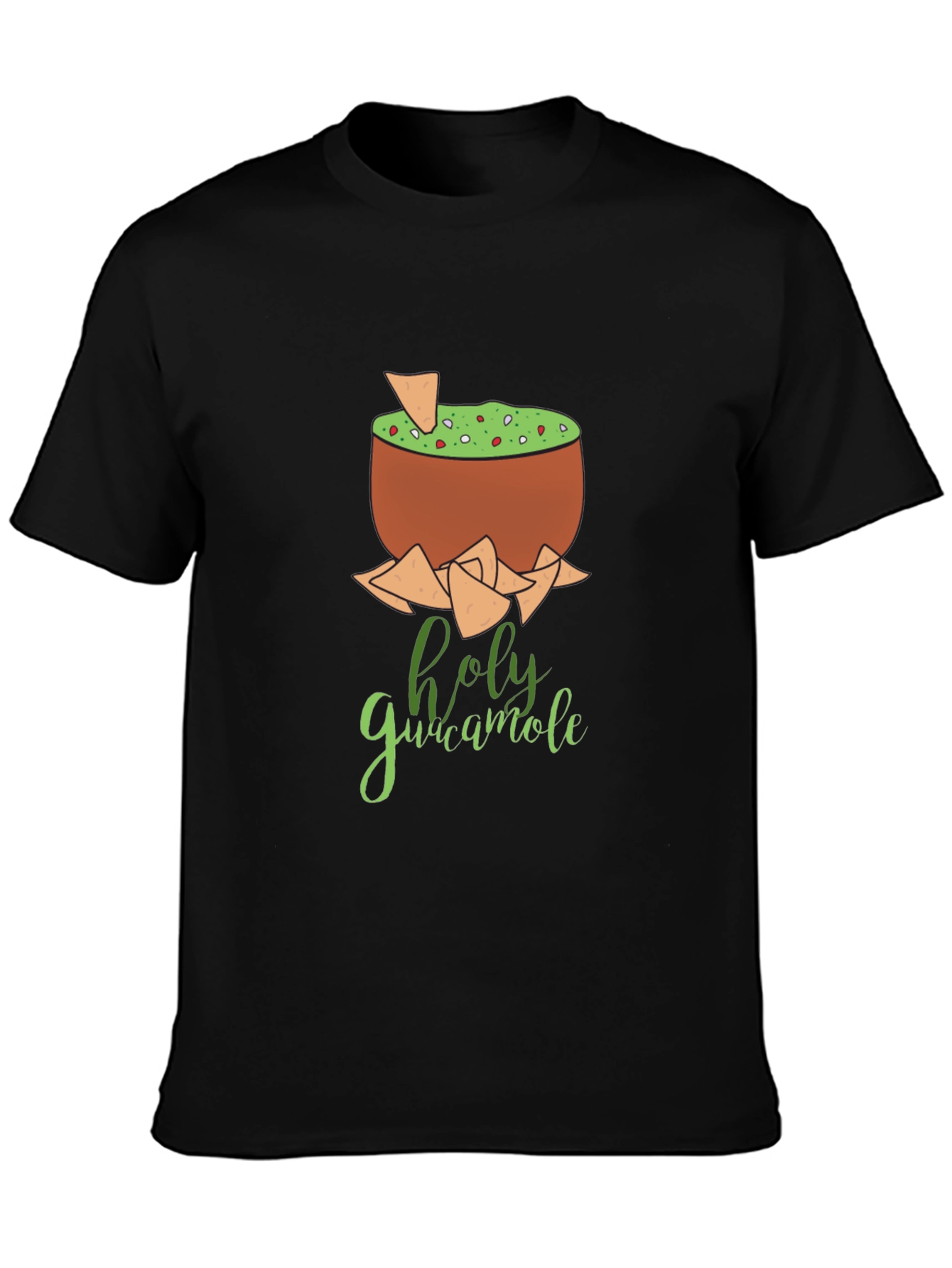 Holy Guacamole Graphic Tee - Foodie Fun