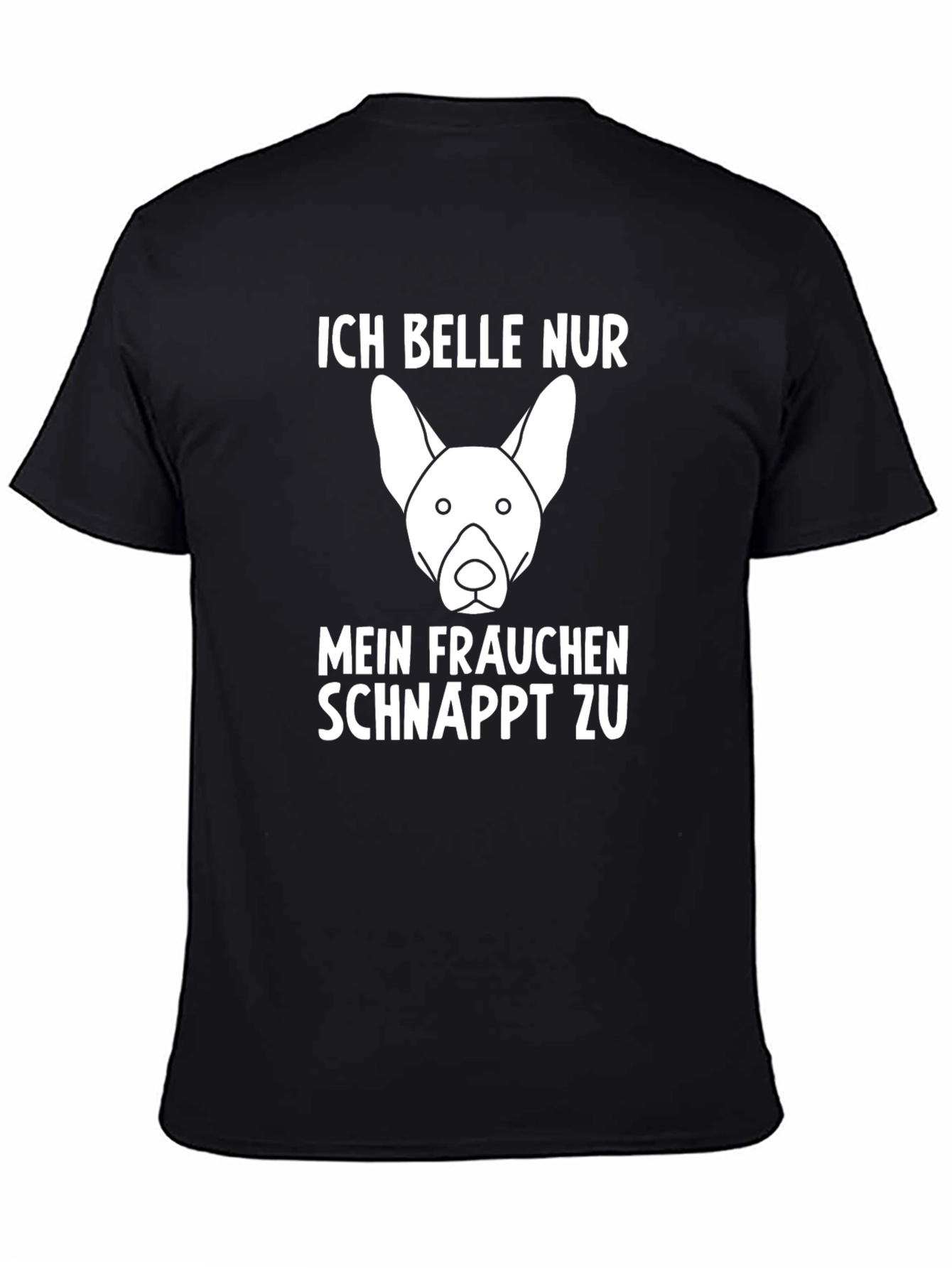 Ich Belle Nur Dog Graphic T-Shirt