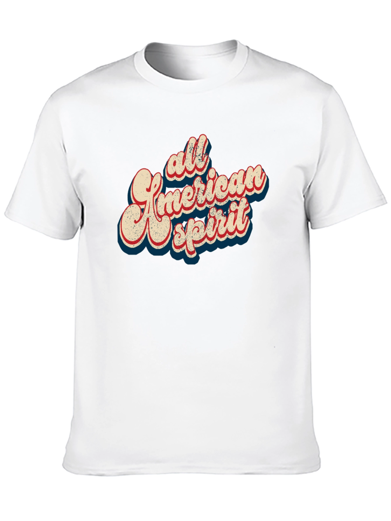 All American Spirit Graphic Tee - Black