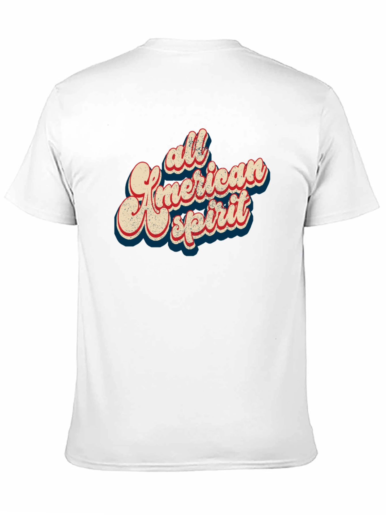 All American Spirit Graphic Tee - Black