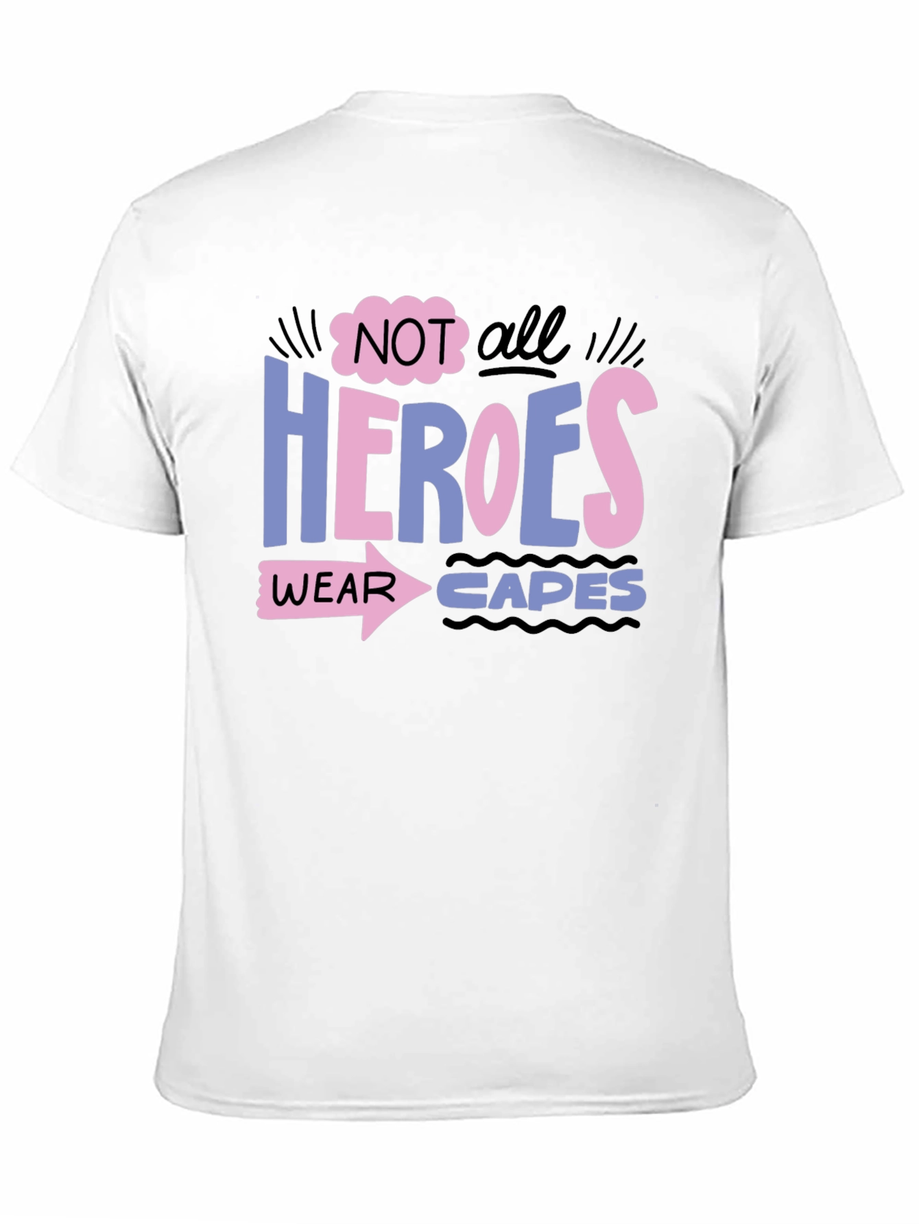 Heroes Wear Capes Graphic Tee