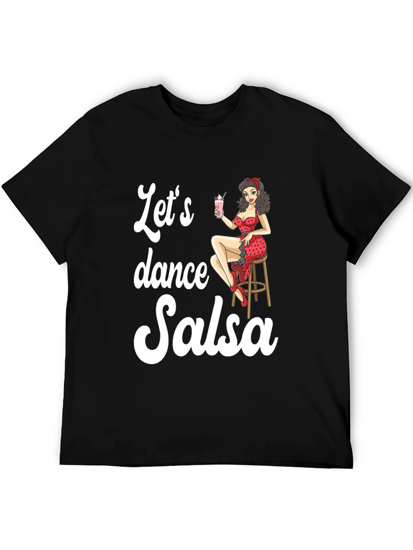 Lets Dance Salsa Graphic Tee