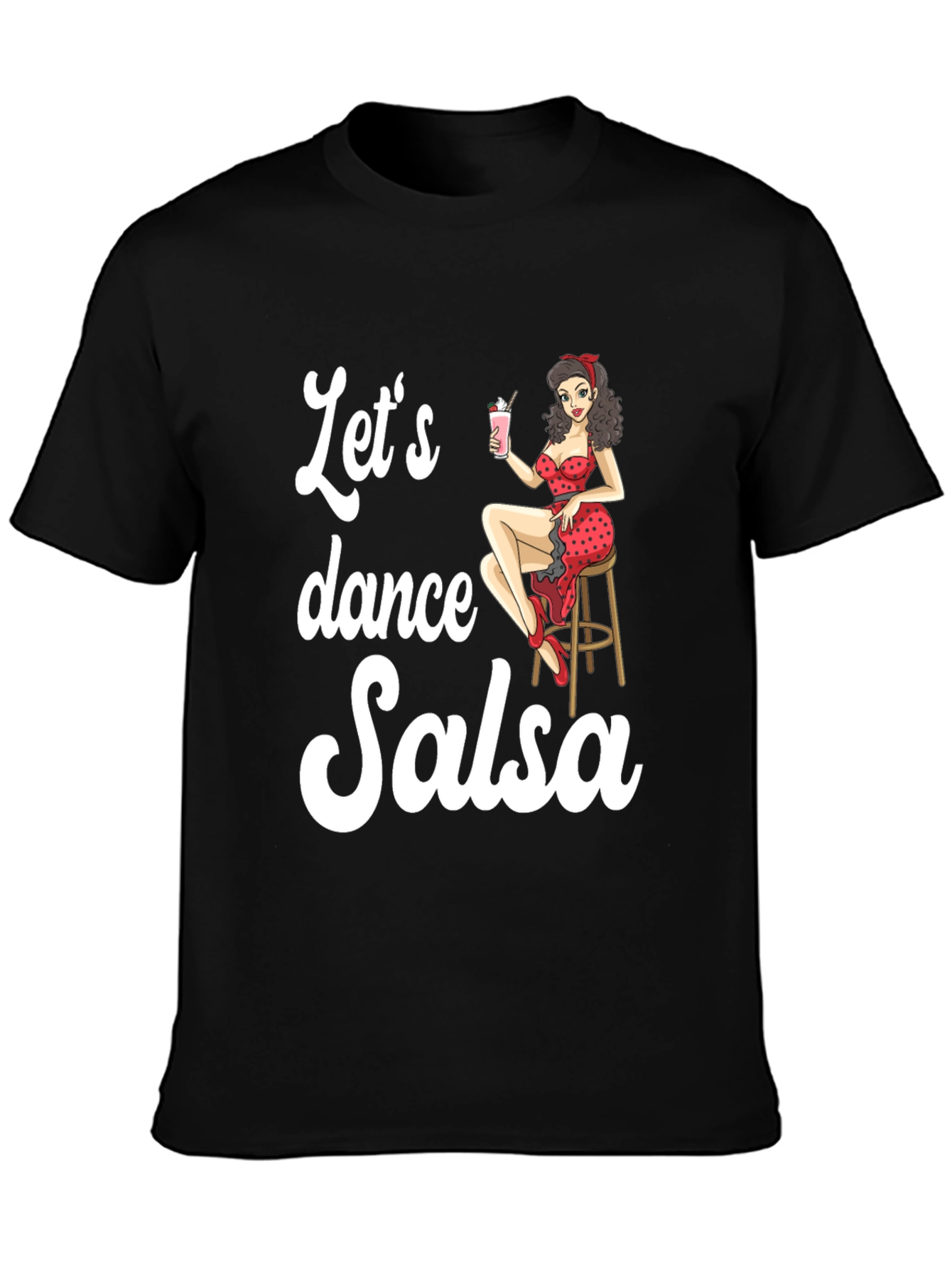 Lets Dance Salsa Graphic Tee