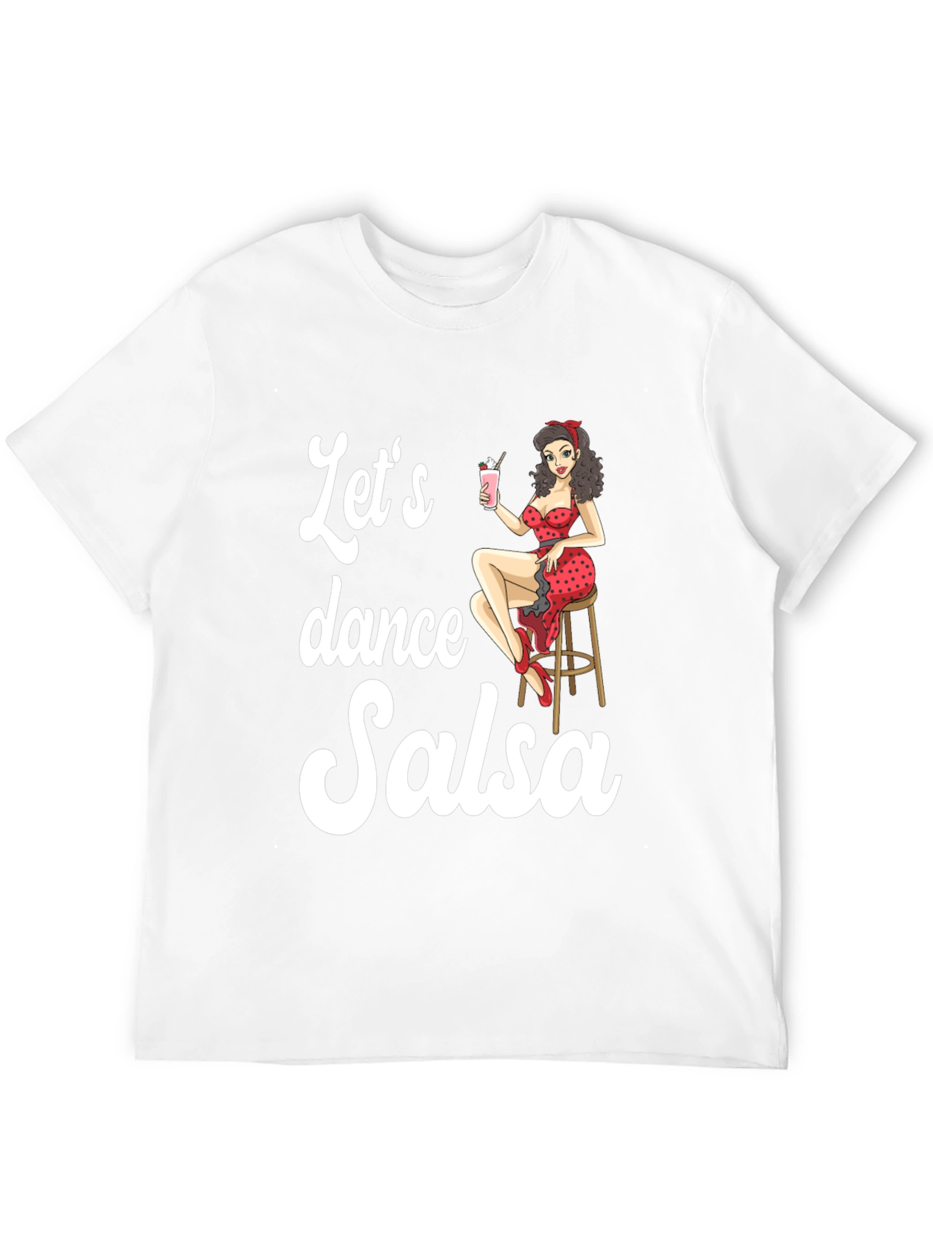 Lets Dance Salsa Graphic Tee