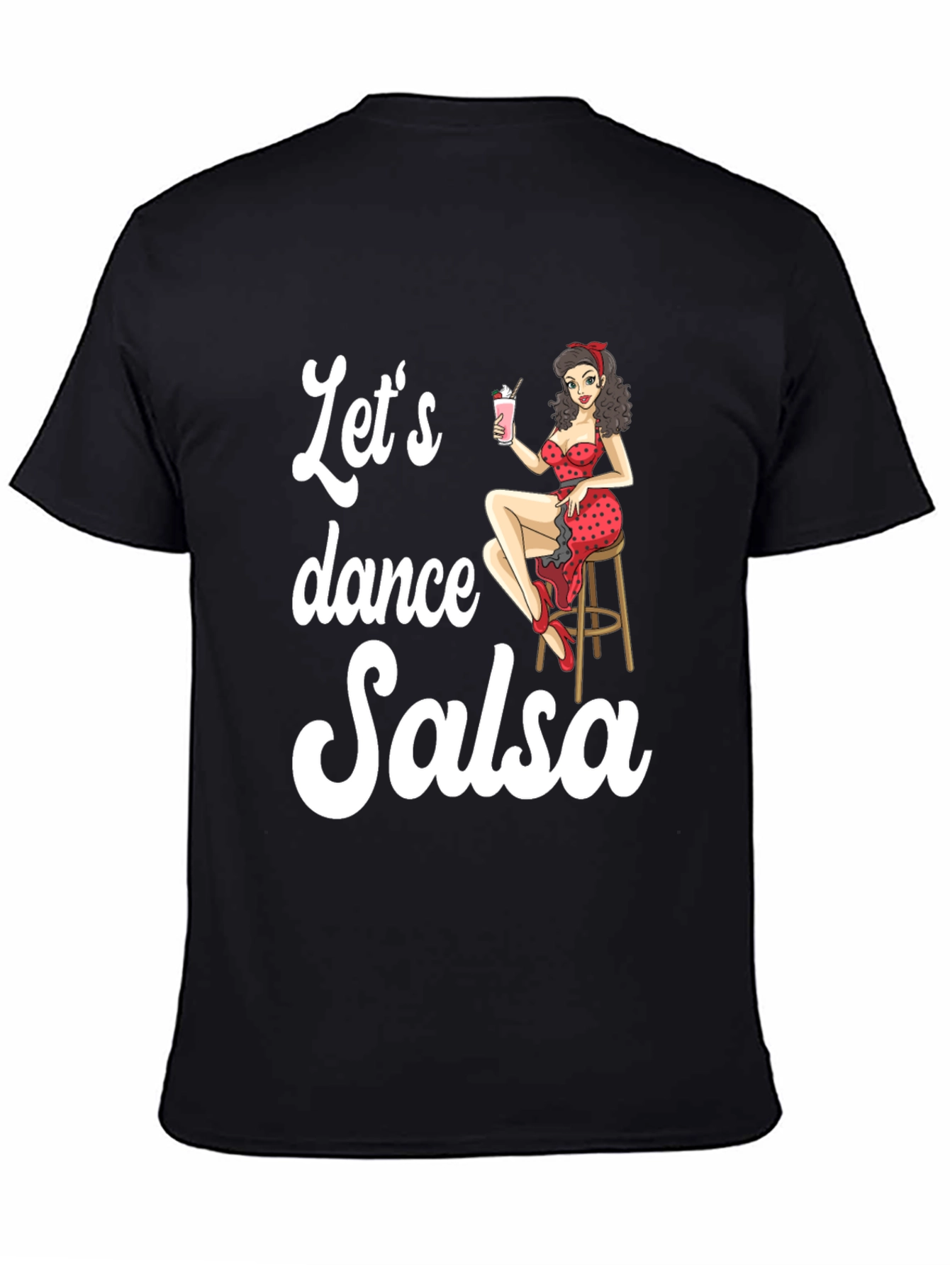 Lets Dance Salsa Graphic Tee