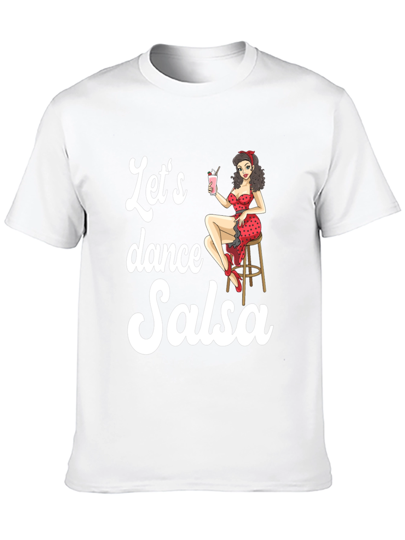 Lets Dance Salsa Graphic Tee
