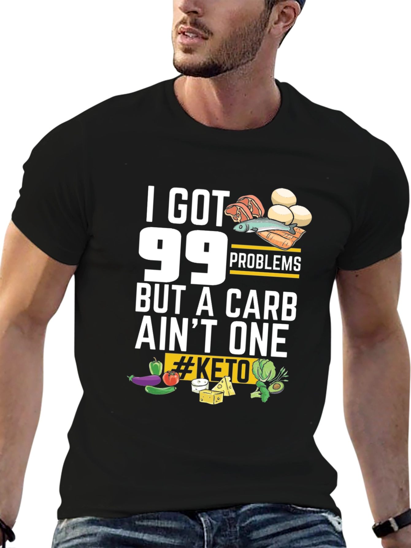 99 Problems But a Carb Aint One Keto T-Shirt