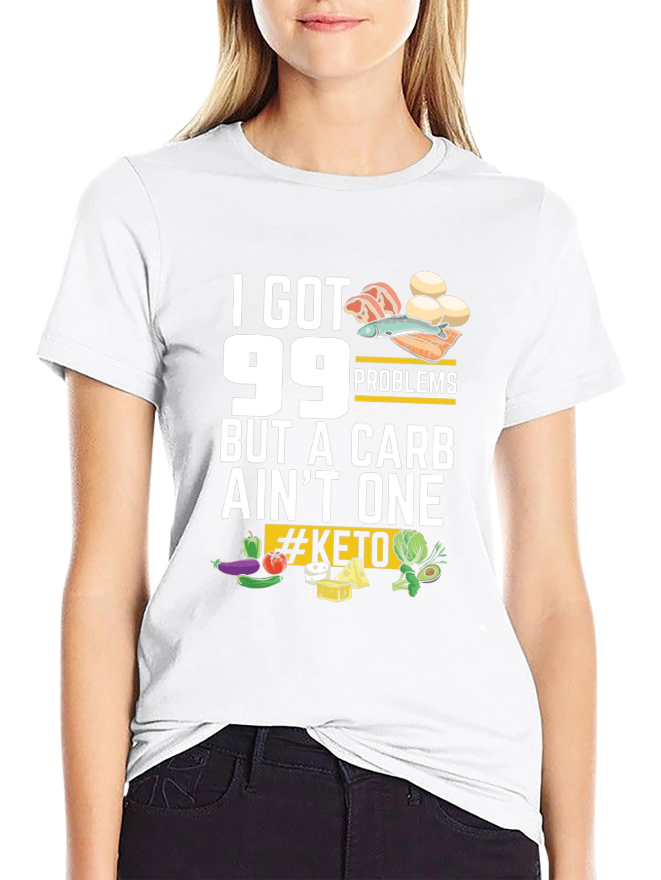 99 Problems But a Carb Aint One Keto T-Shirt