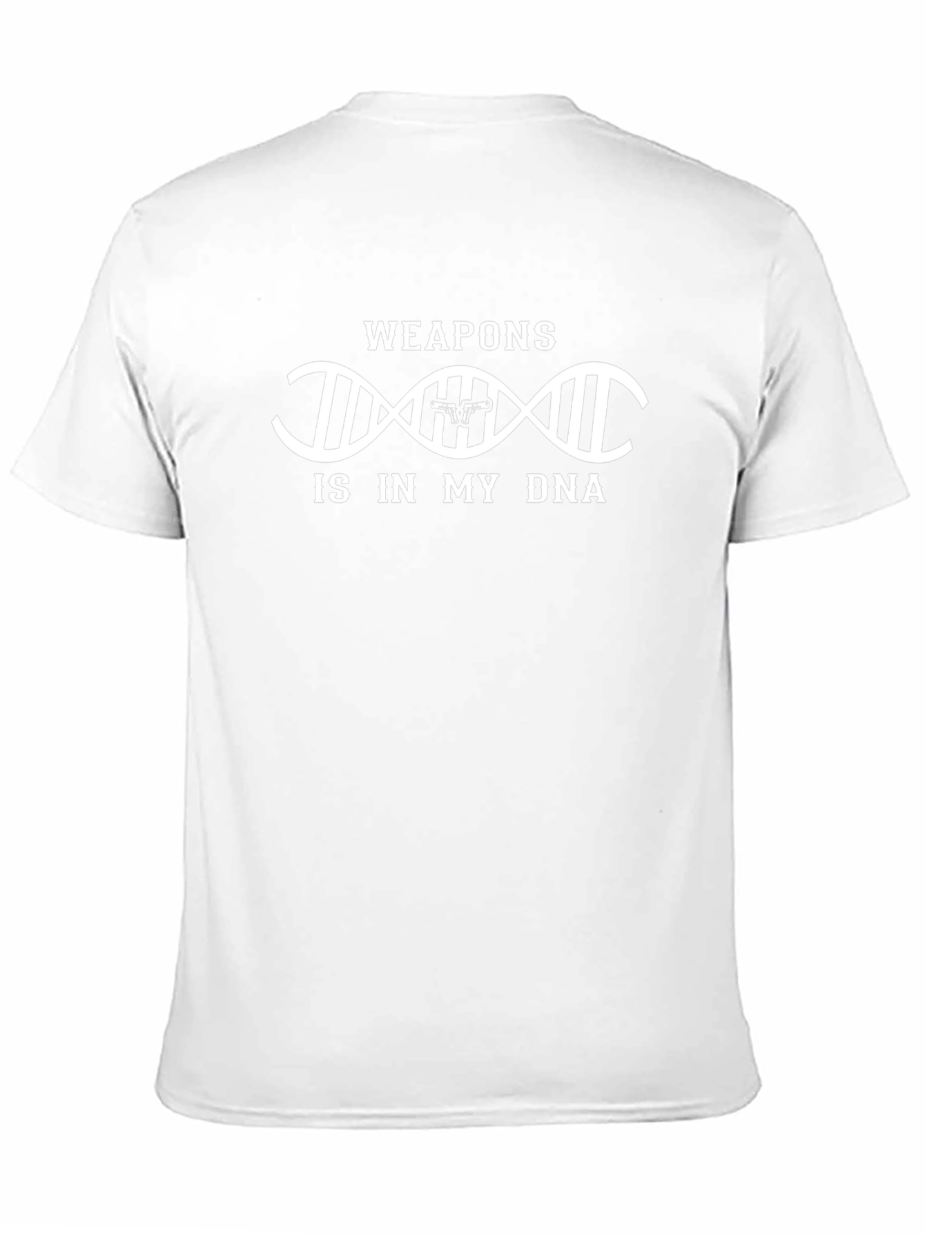 Weapons In My DNA - Black Cotton T-Shirt