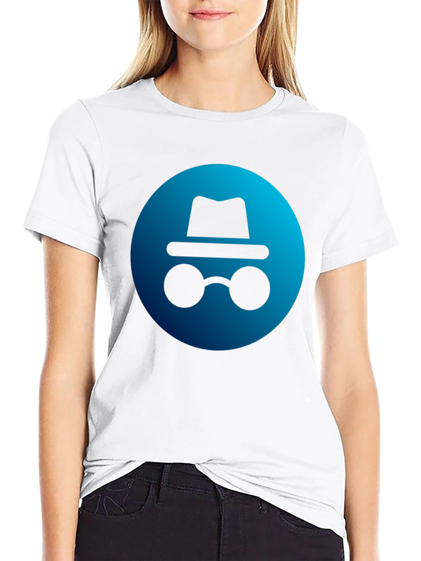 Incognito Mode T-Shirt - Privacy Symbol Tee