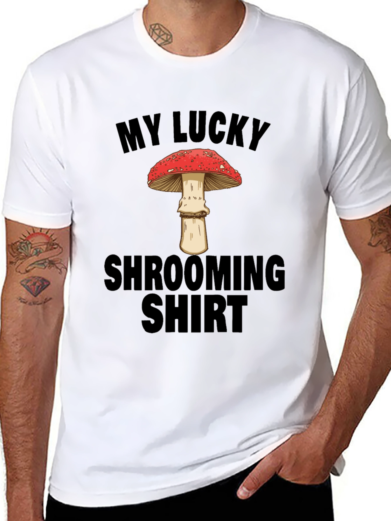 My Lucky Shrooming Shirt - Mushroom Lover T-Shirt