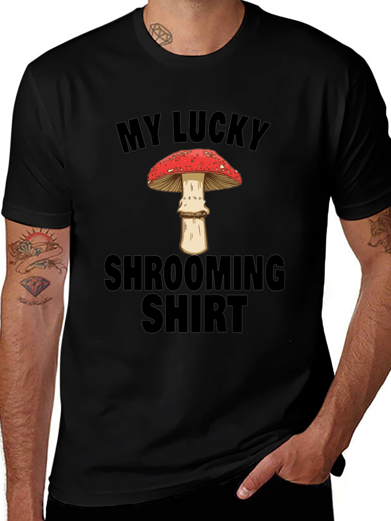 My Lucky Shrooming Shirt - Mushroom Lover T-Shirt
