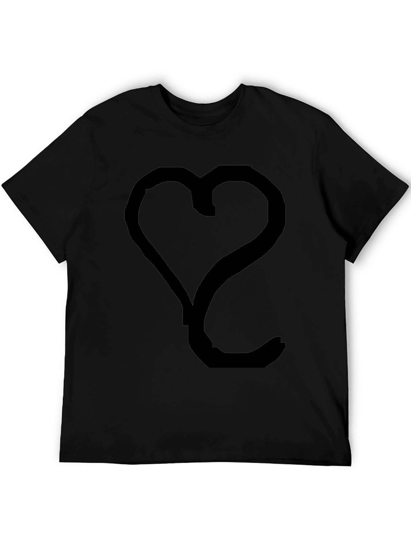 Heart Shape T-Shirt - Modern Style