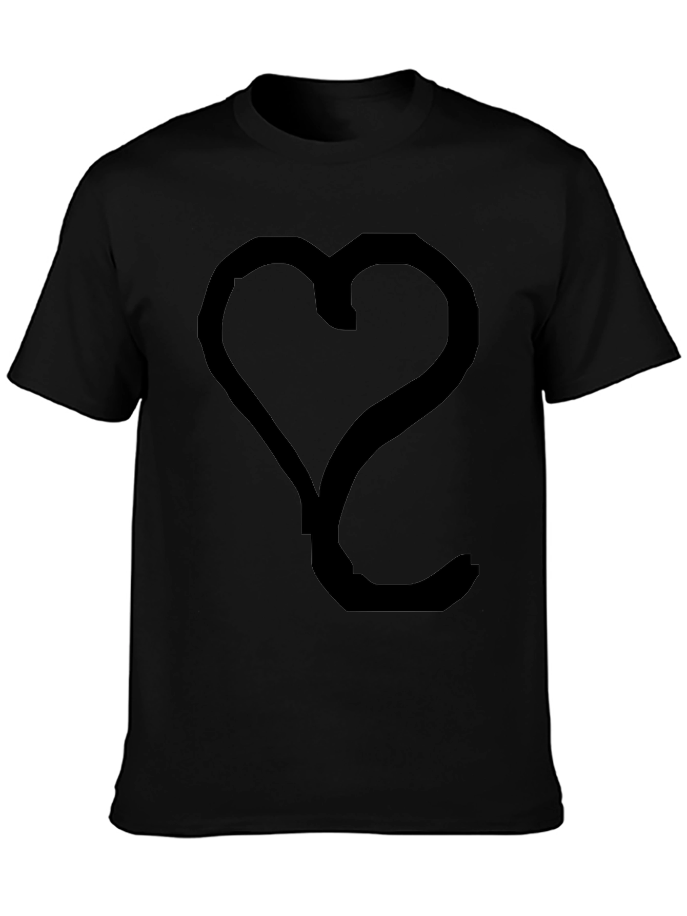 Heart Shape T-Shirt - Modern Style