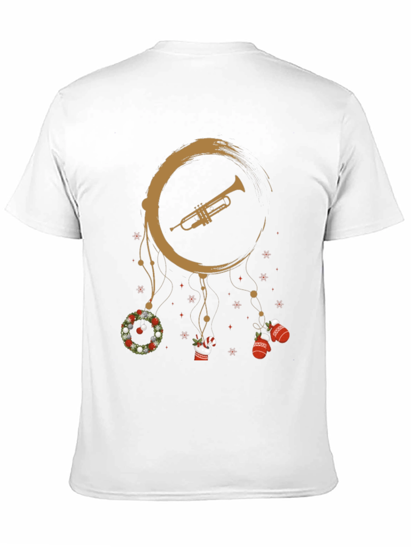 Festive Trumpet Dreamcatcher T-Shirt