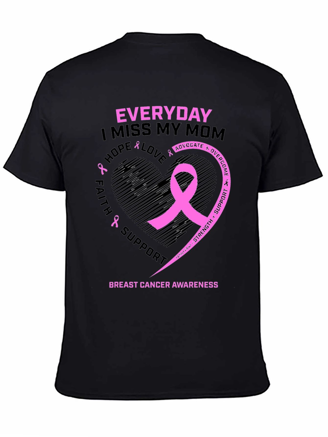 Breast Cancer Awareness Everyday I Miss My Mom T-Shirt