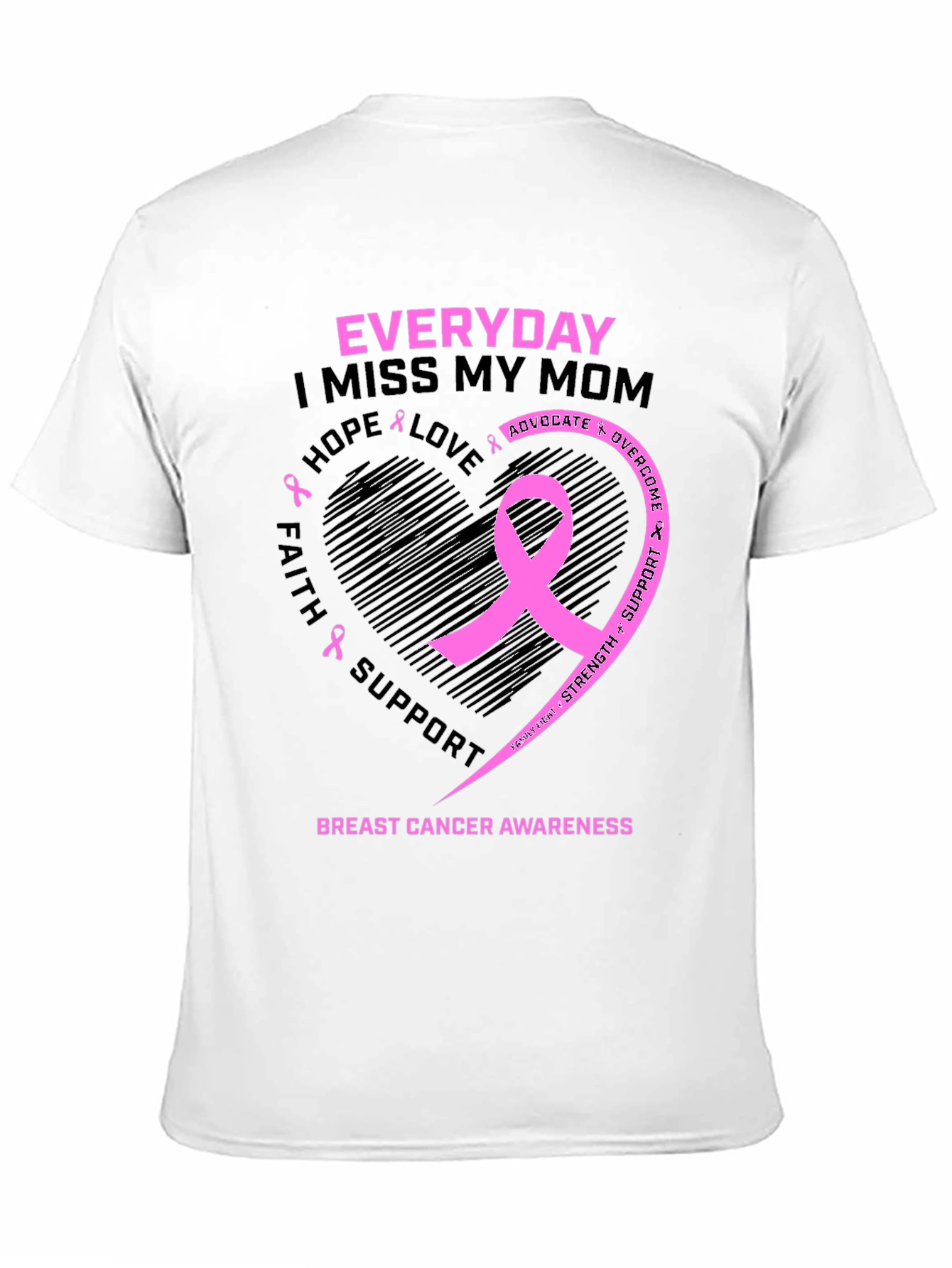 Breast Cancer Awareness Everyday I Miss My Mom T-Shirt