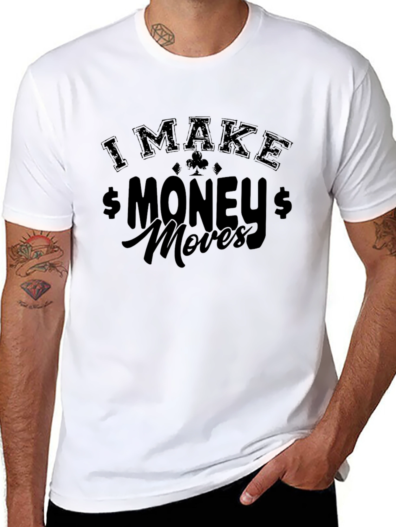 I Make Money Moves Graphic T-Shirt