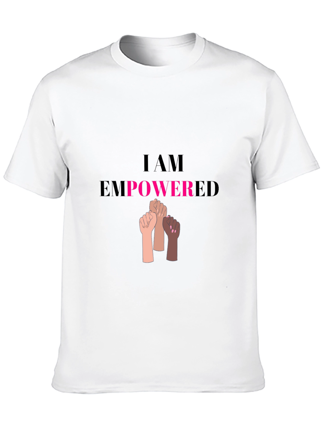 Empowered Womens Fist T-Shirt