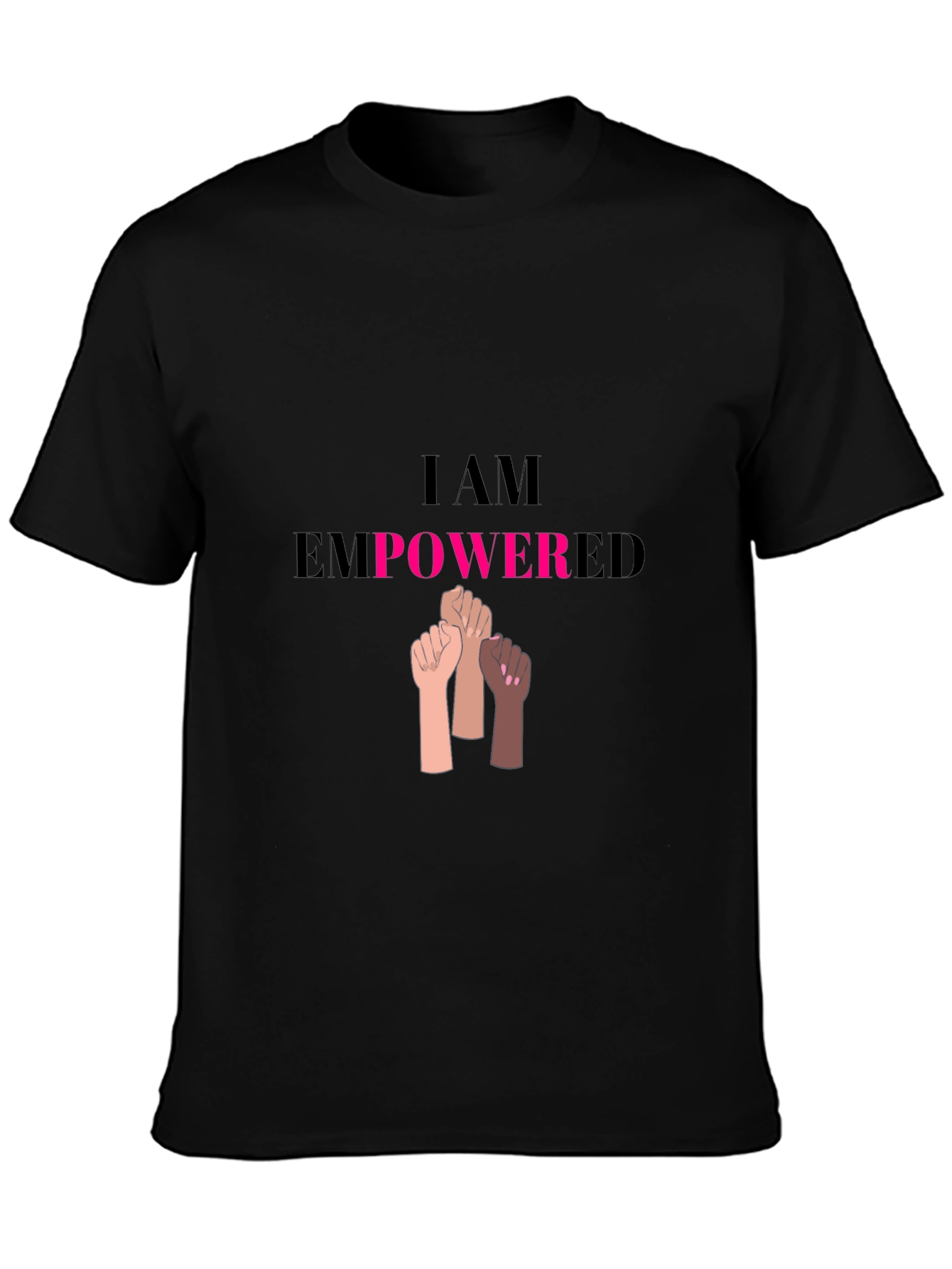 Empowered Womens Fist T-Shirt