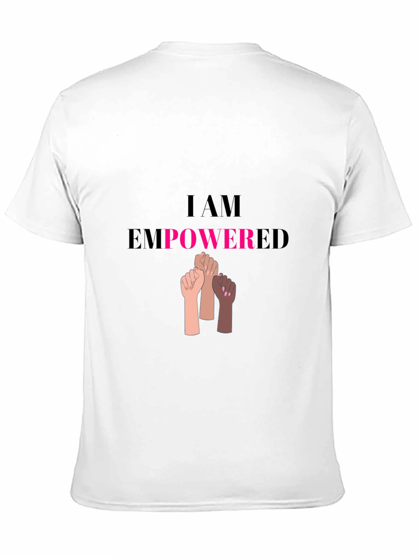 Empowered Womens Fist T-Shirt