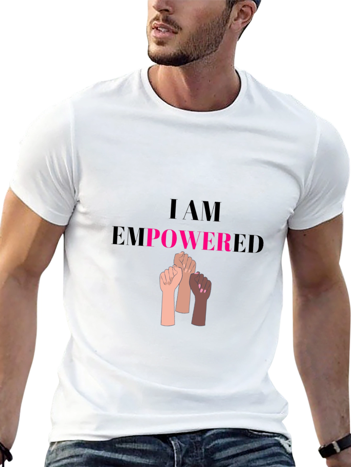 Empowered Womens Fist T-Shirt