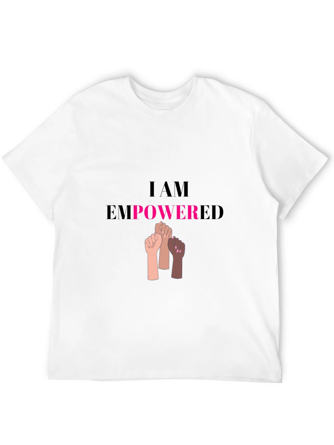 Empowered Womens Fist T-Shirt