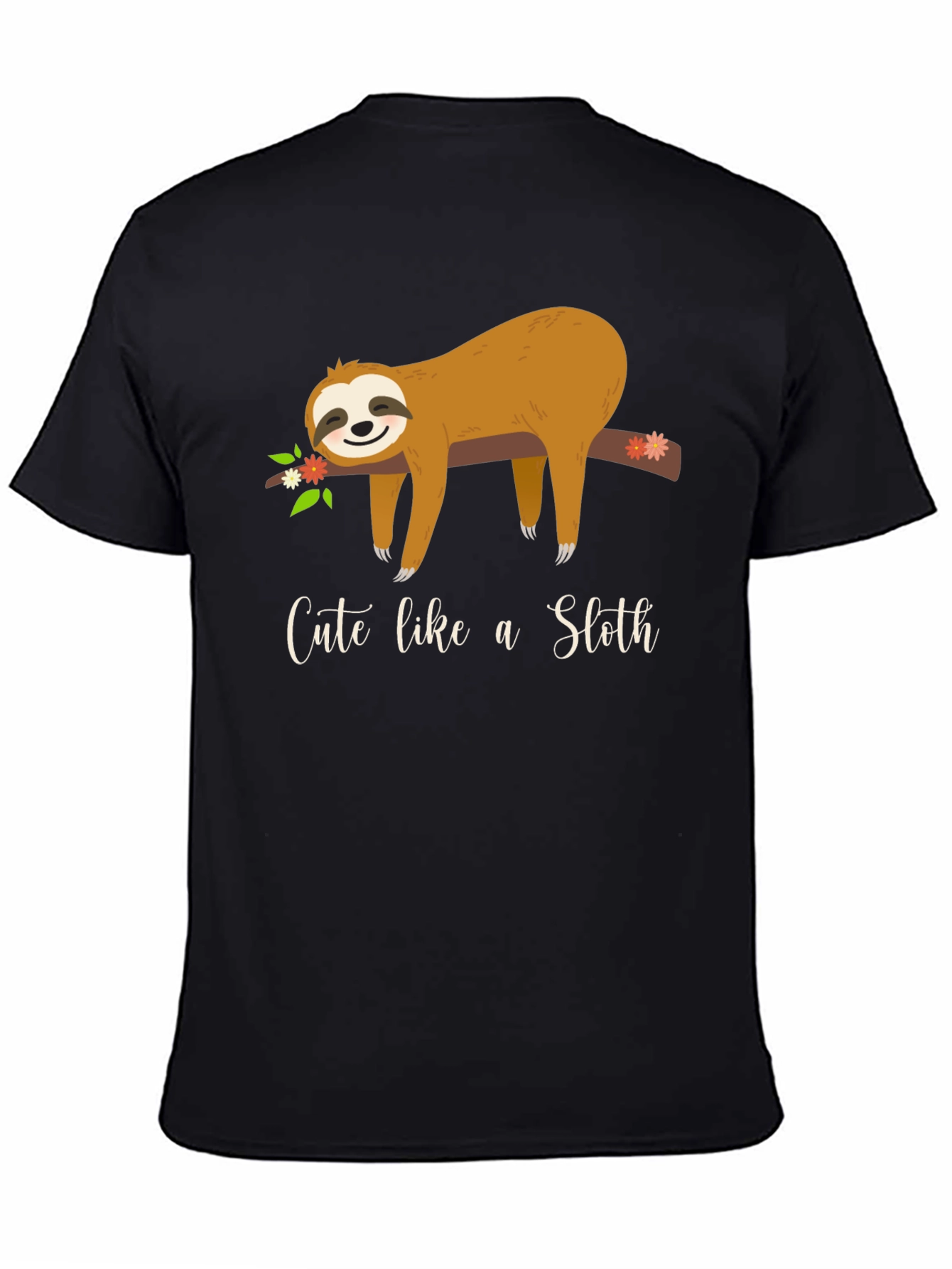 Cute Sloth Graphic Tee - Unisex Casual Shirt