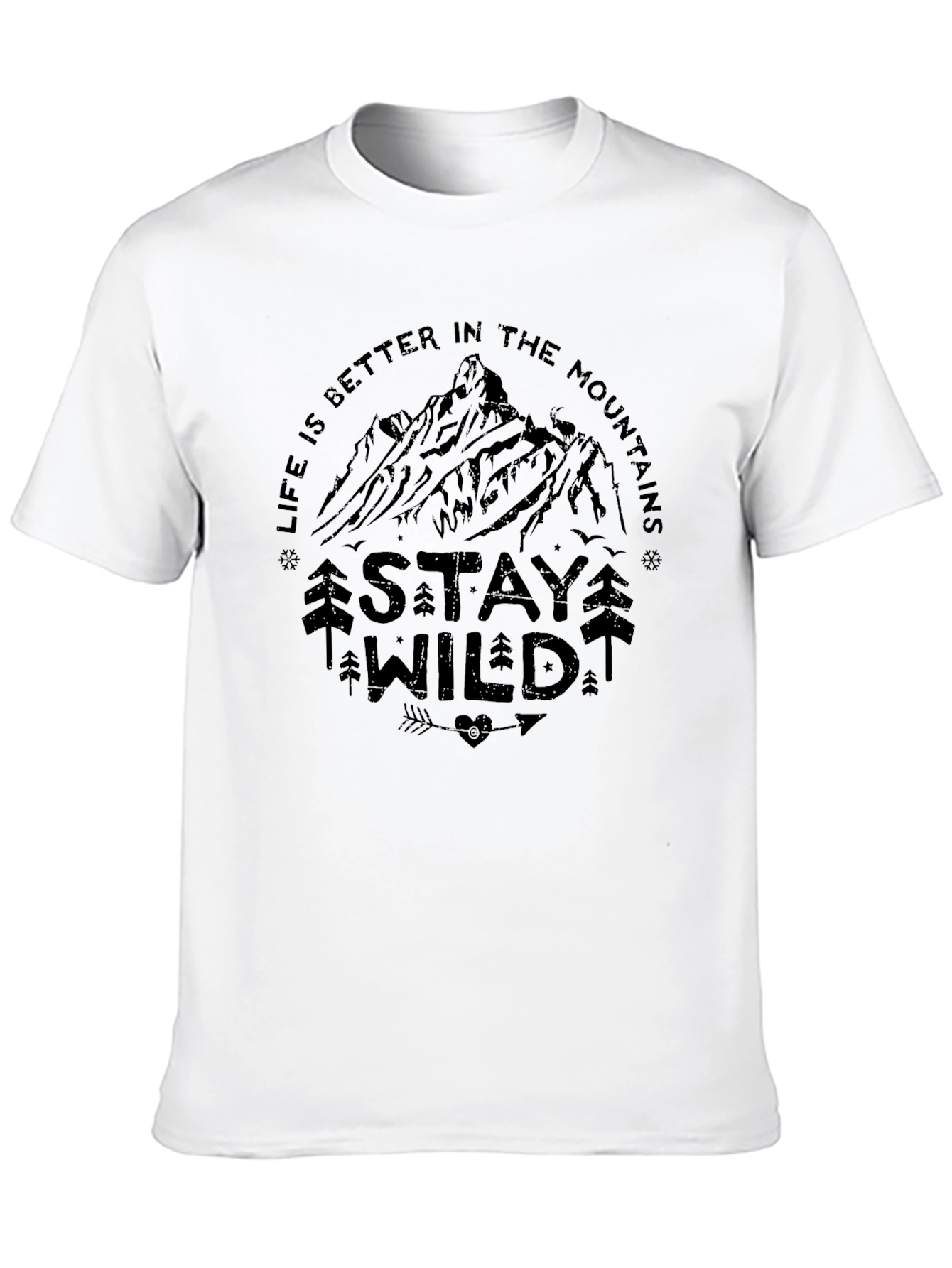 Stay Wild Mountain Graphic Tee