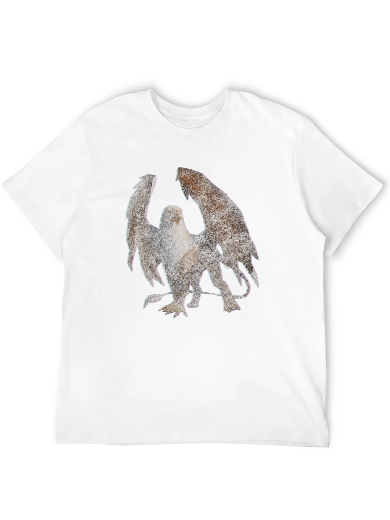 Griffin Graphic Print T-Shirt - Black