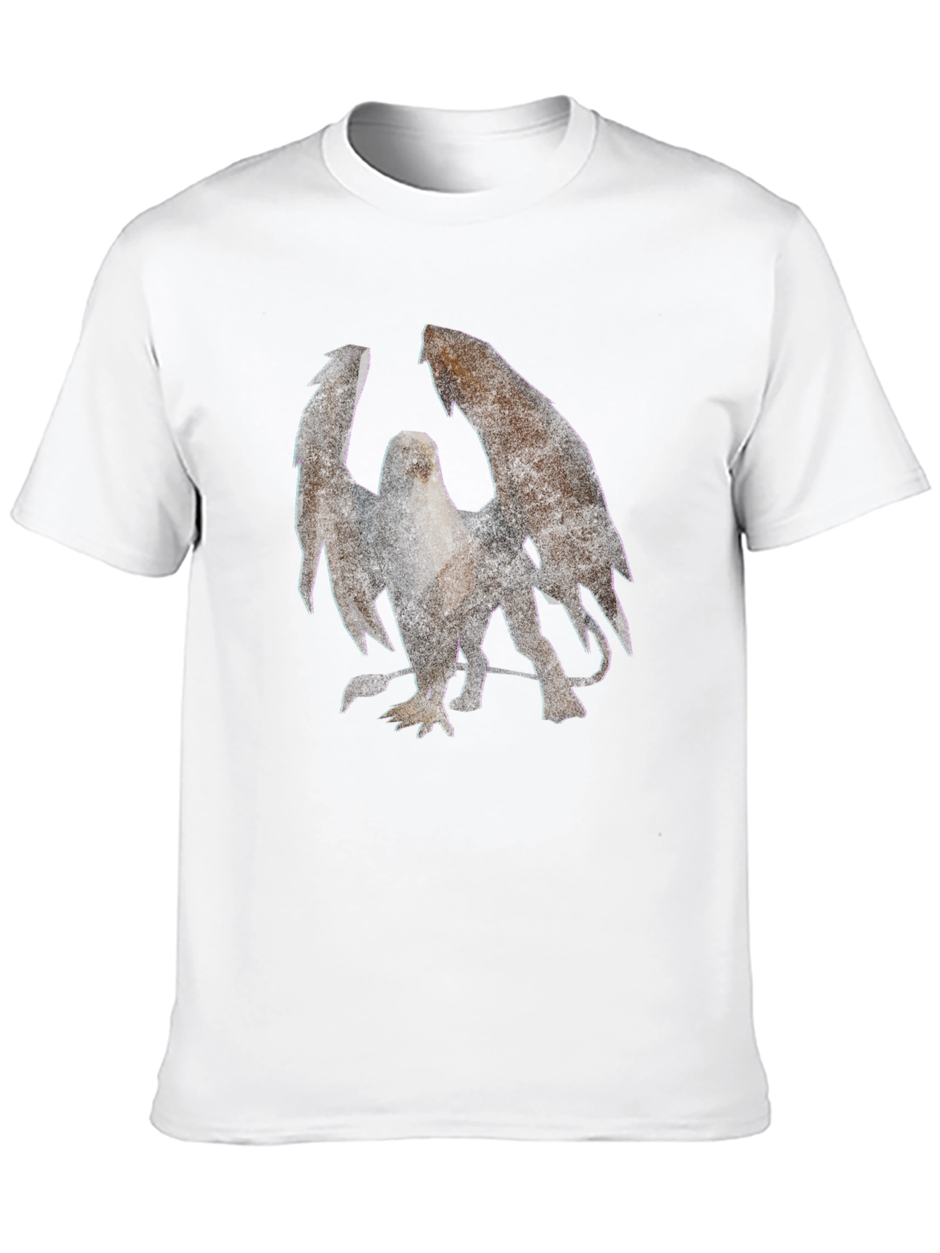 Griffin Graphic Print T-Shirt - Black